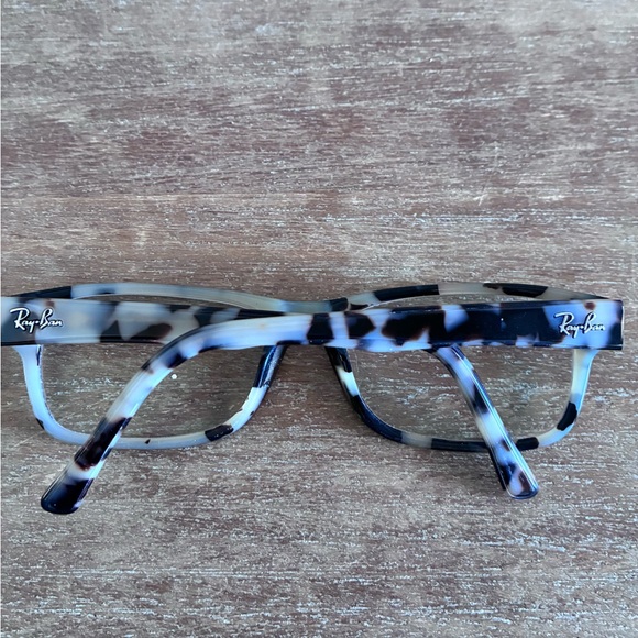 Ray-Ban RB5268 5676 Brown tortoise Patterned square Unisex Glasses Frames main image 4